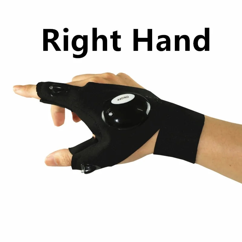 LED Flashlight Gloves