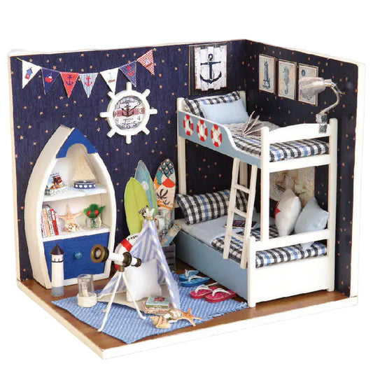 DIY Wooden House Puzzle Kit